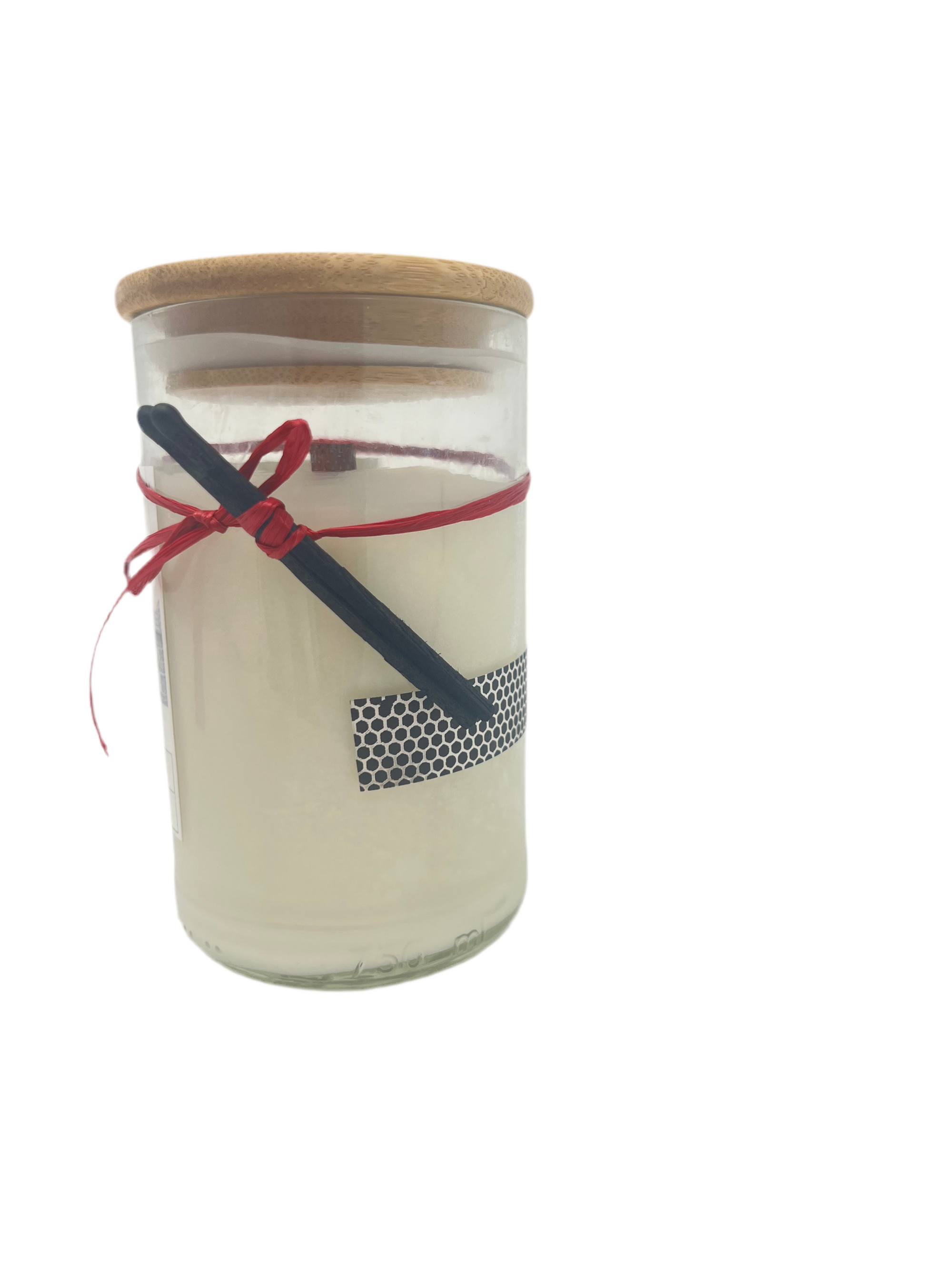 Cincinnati Skyline -Wine bottle Candle