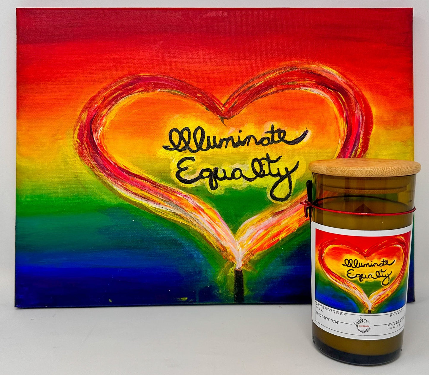 Candle- Cincy Pride - CoziNests