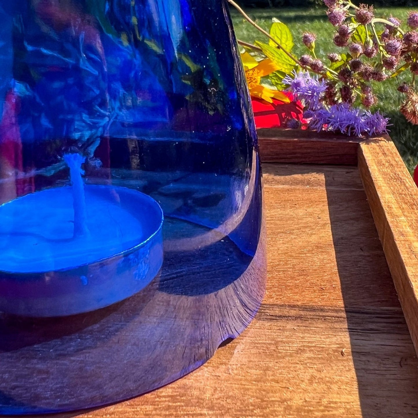 Tops and Tea-lights, Trio Tray. - CoziNests