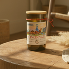 Cincinnati Skyline Wine Bottle Candle