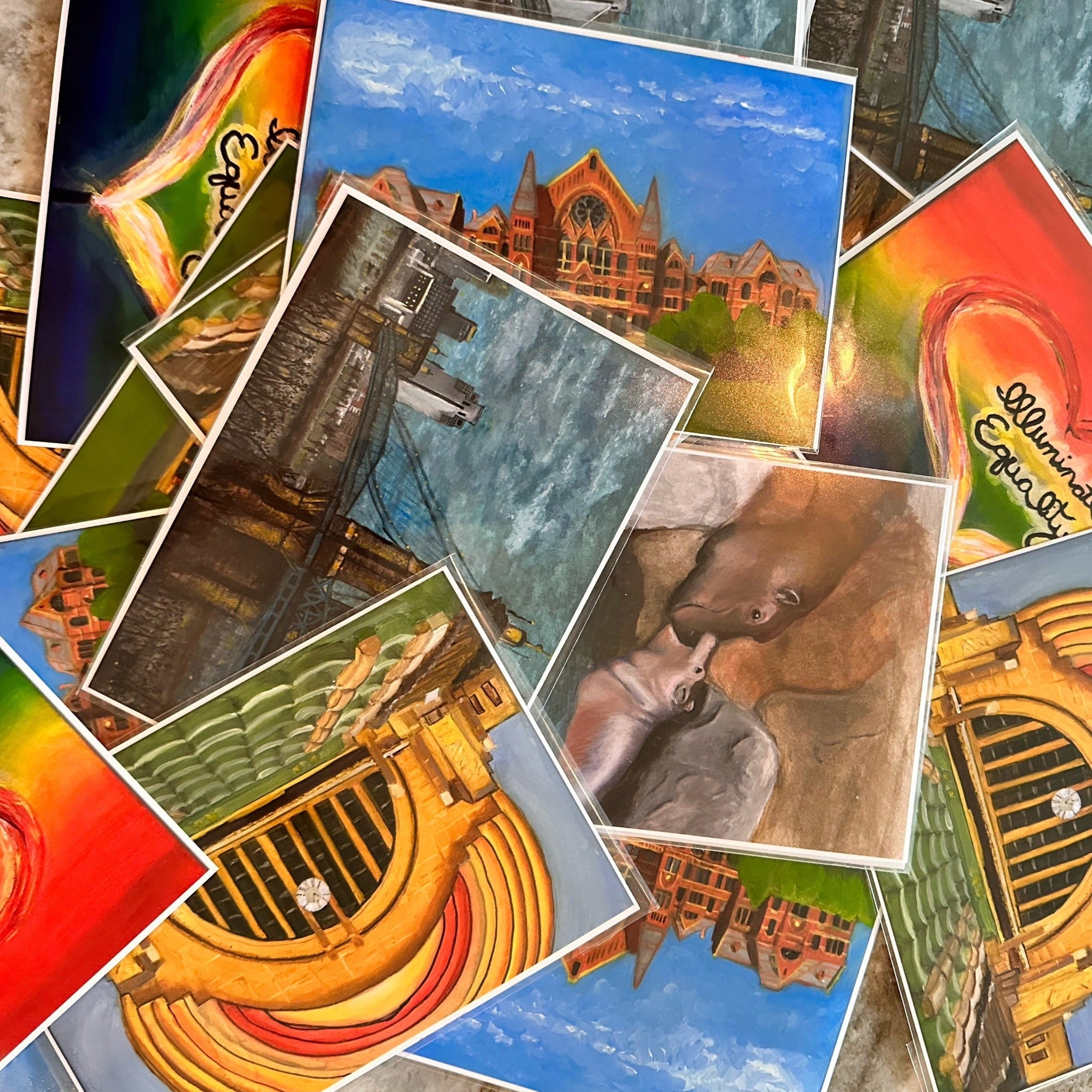 (Art Print) Music Hall