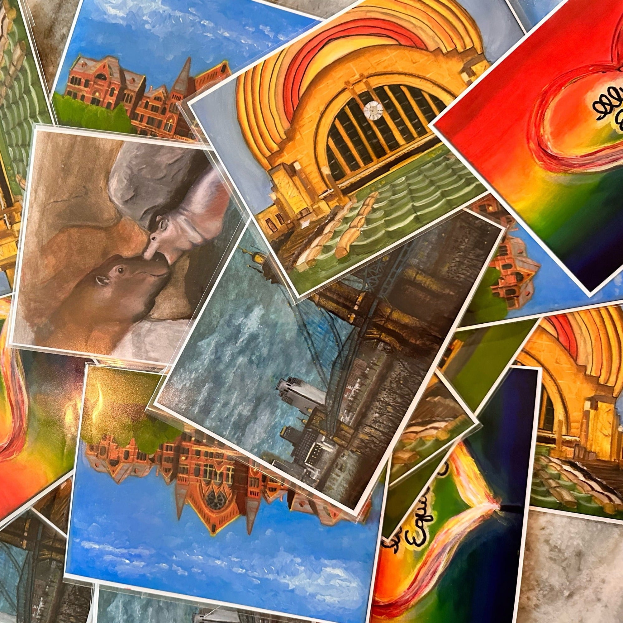 (Art Print) Roebling Bridge