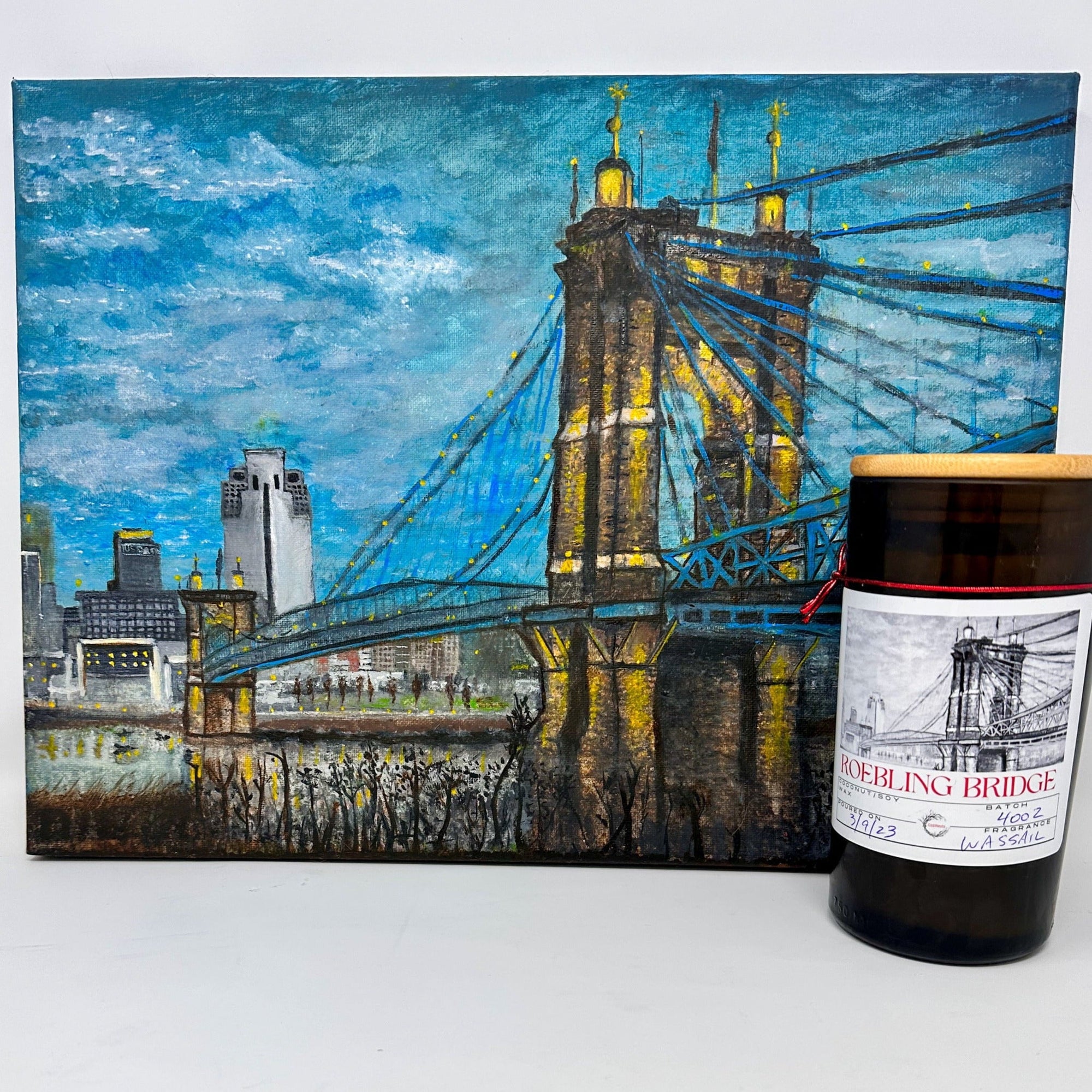 (Art Print) Roebling Bridge