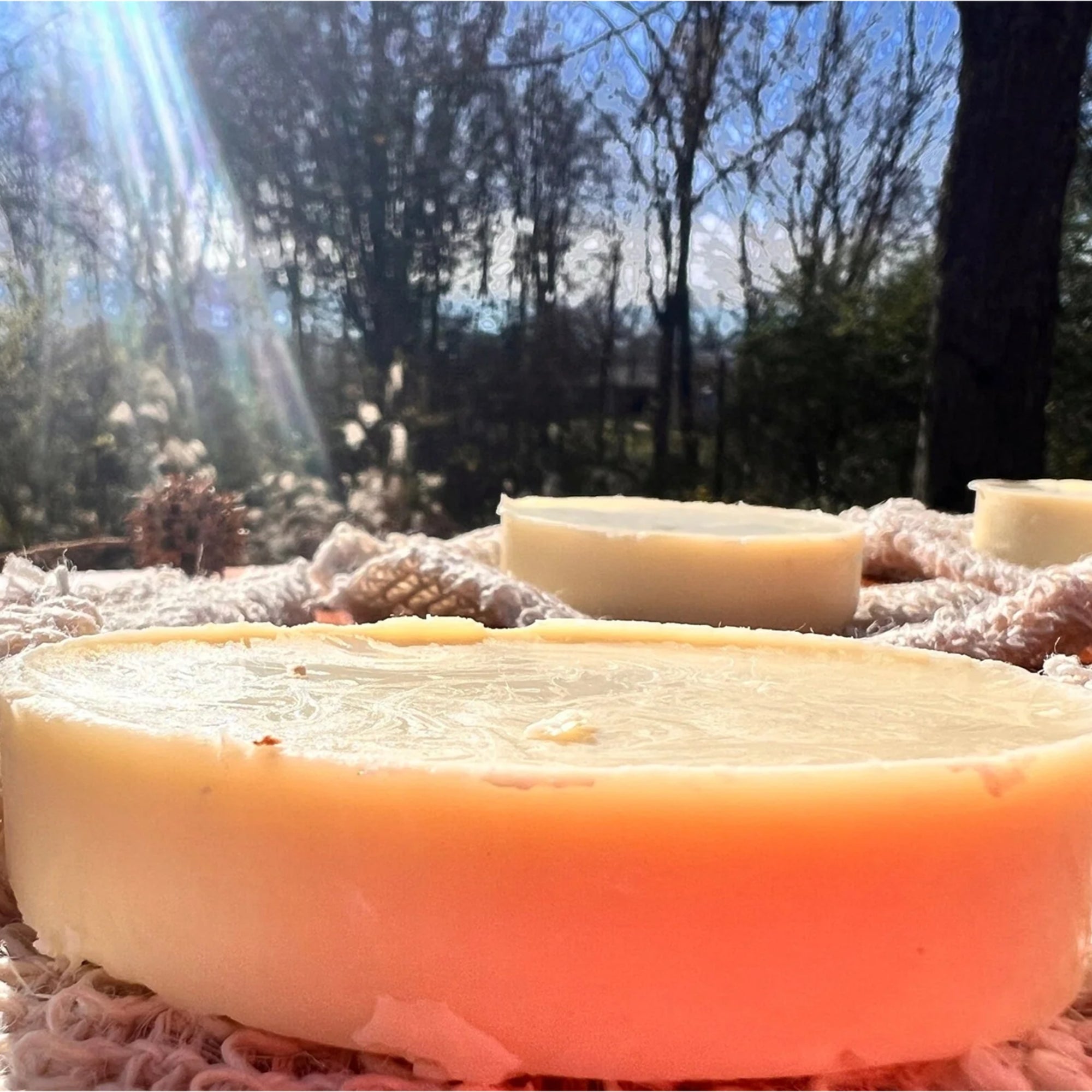 Melted Milk Lotion Bars