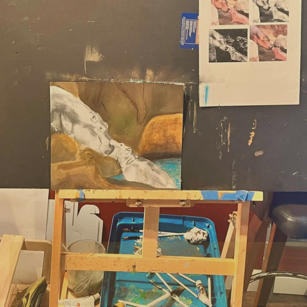 Fiona & Fritz Wine Bottle Candle