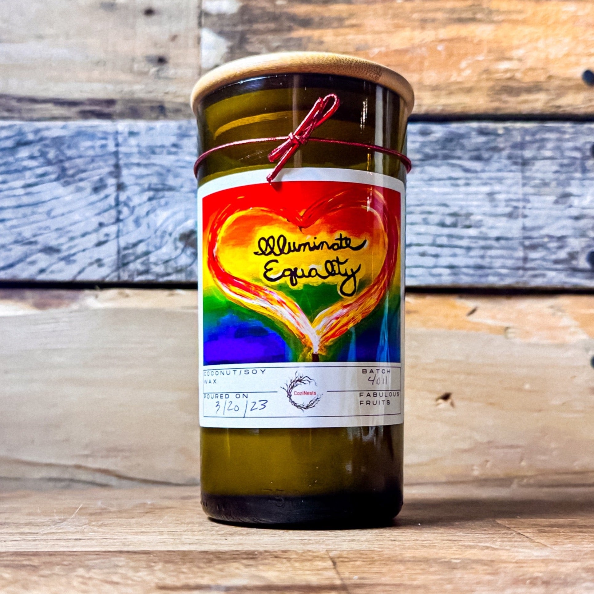 Candle- Cincy Pride - CoziNests