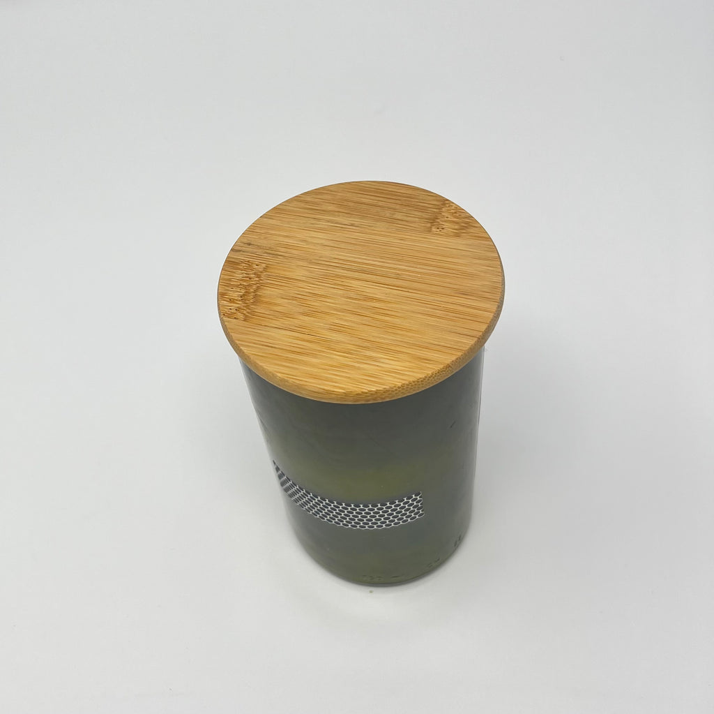 Mainstrasse -Wine Bottle Candle